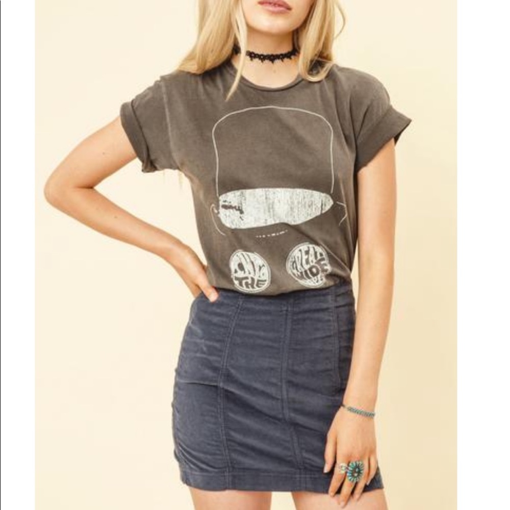 Free People Femme Cord in blue